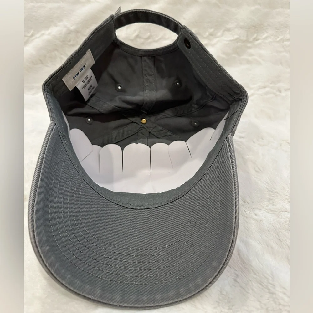 Life Is Good Gray Flower Hat - Picture 6 of 10